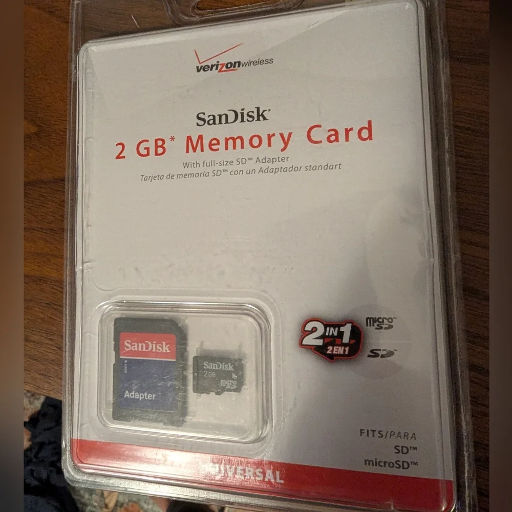 SanDisk Micro SD card 2G Memory Card